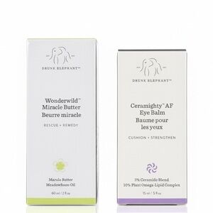 🆕 DRUNK ELEPHANT DUO - Wonderwild Miracle Butter and Ceramighty AF Eye Balm